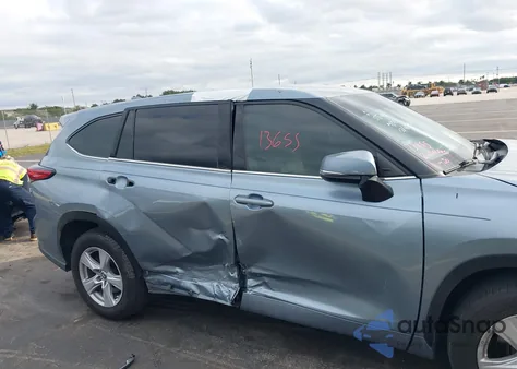 2021 Toyota Highlander Le from USA, damaged, VIN 5TDZZRAH5MS075544